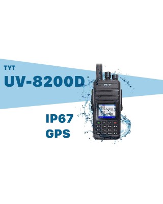 جهاز لاسلكي يدوى TYT TH-UV-8200 مصرح من هيئة الاتصالات