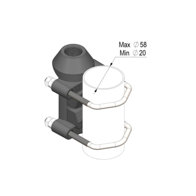 محول تركيب هوائي AC Antennas N275F