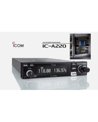ICOM IC-A220 VHF AIR BAND TRANSCEIVER