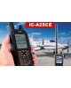 ICOM IC-A25CE #93 VHF AIR BAND TRANSCEIVER.