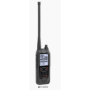 ICOM IC-A25CE #93 VHF AIR BAND TRANSCEIVER.